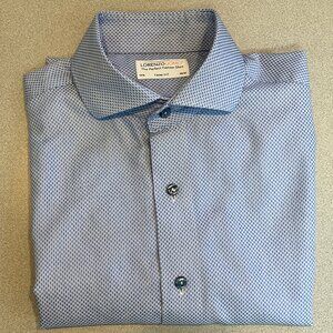 Lorenzo Uomo Dress Shirt 15.5-34/35 Trim Fit